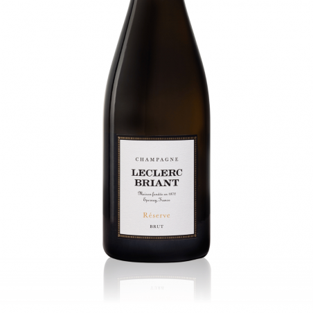 Champagne Leclerc Briant Réserve Brut - Etiquette