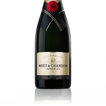 Salmanazar Champagne Moët & Chandon Brut Impérial -Etiquette