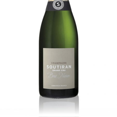 Champagne Soutiran Brut Nature Grand Cru - étiquette