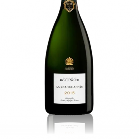 Champagne Bollinger La Grande Année 2015 - étiquette