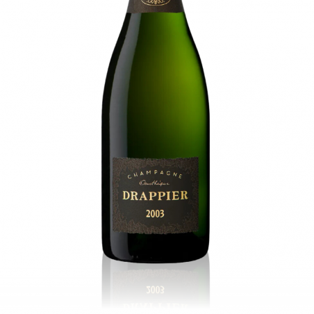 Champagne Drappier Oenothèque 2003 étiquette