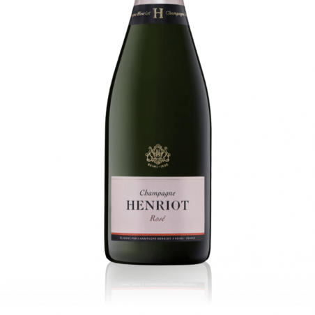 Champagne Henriot Rosé - étiquette