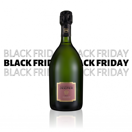 Magnum Champagne Jeeper Grand Rosé - Black Friday